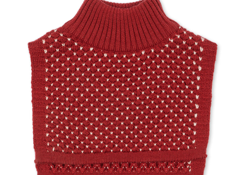Konges Sløjd A/S NECKWARMER true red