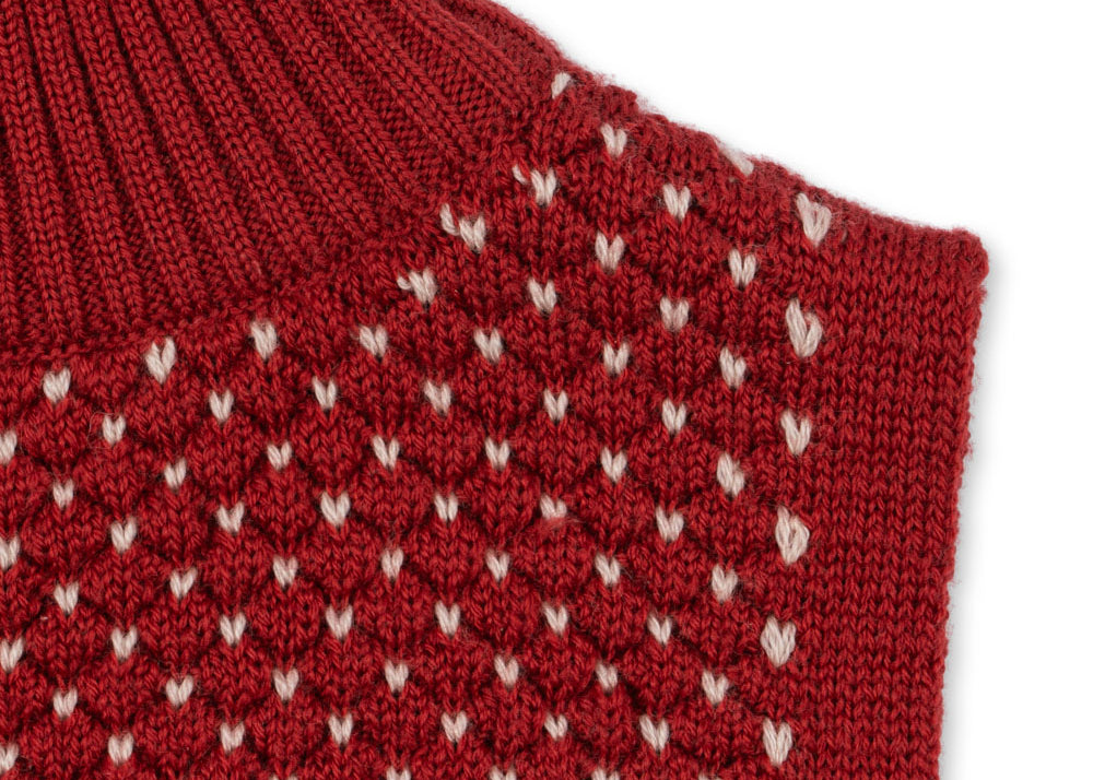 Konges Sløjd A/S NECKWARMER true red