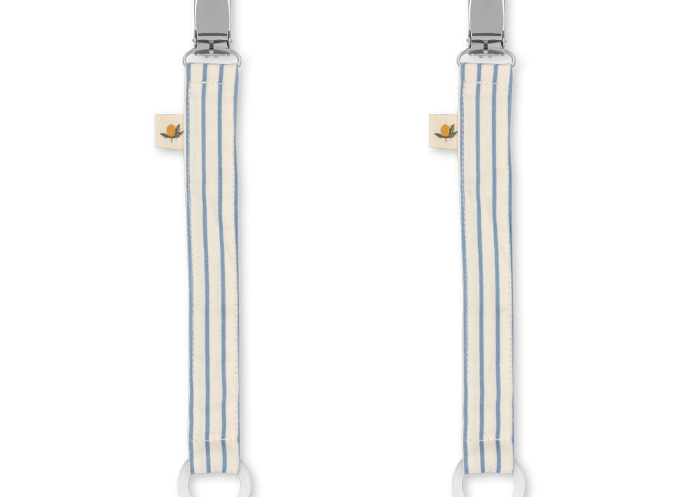 Konges Sløjd A/S PACIFIERS stripe bluie