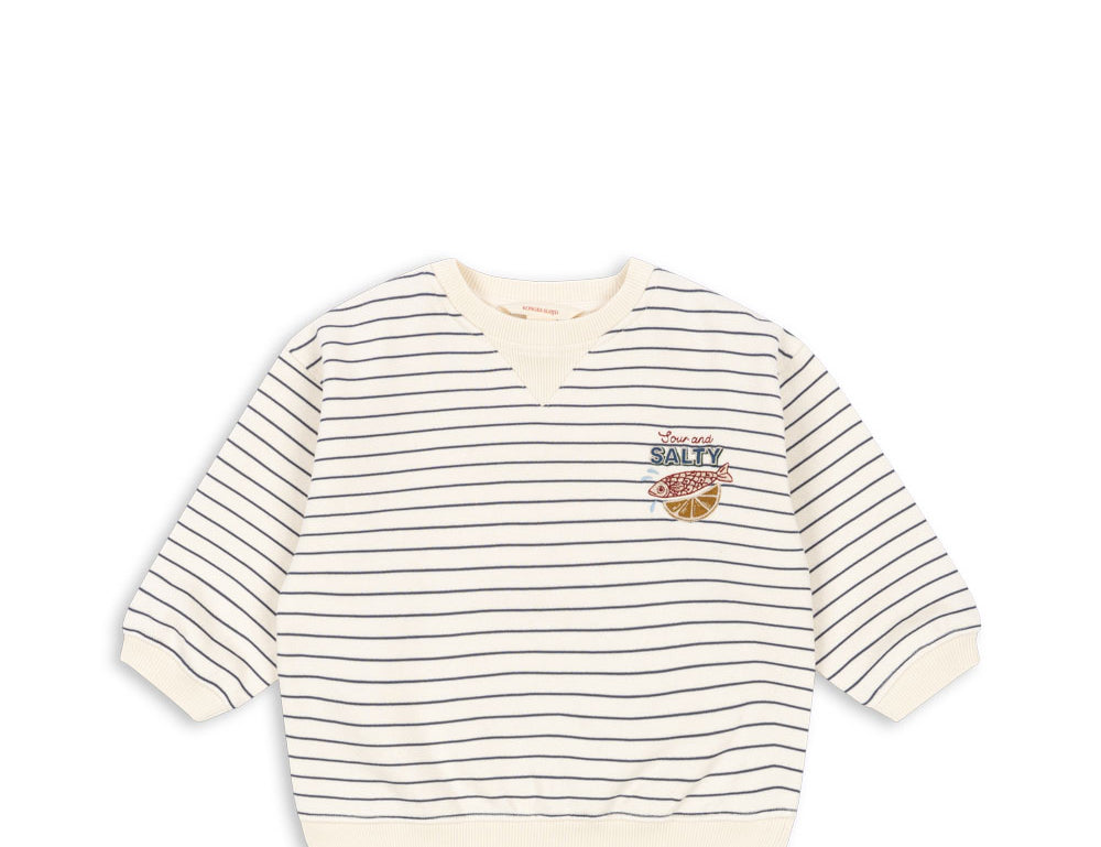 Konges Sløjd A/S JERSEY BLOUSES captains blue/antique white