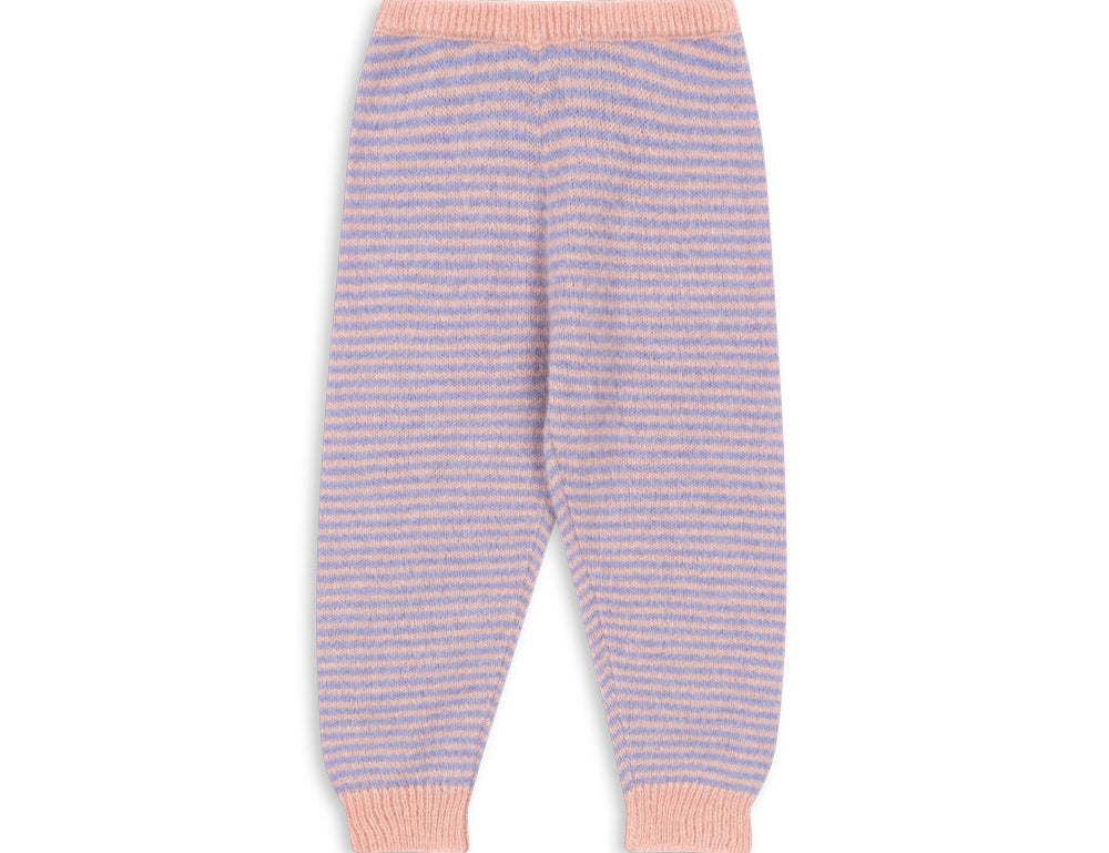 Konges Sløjd A/S KNITTED PANTS purple/pink dolphin