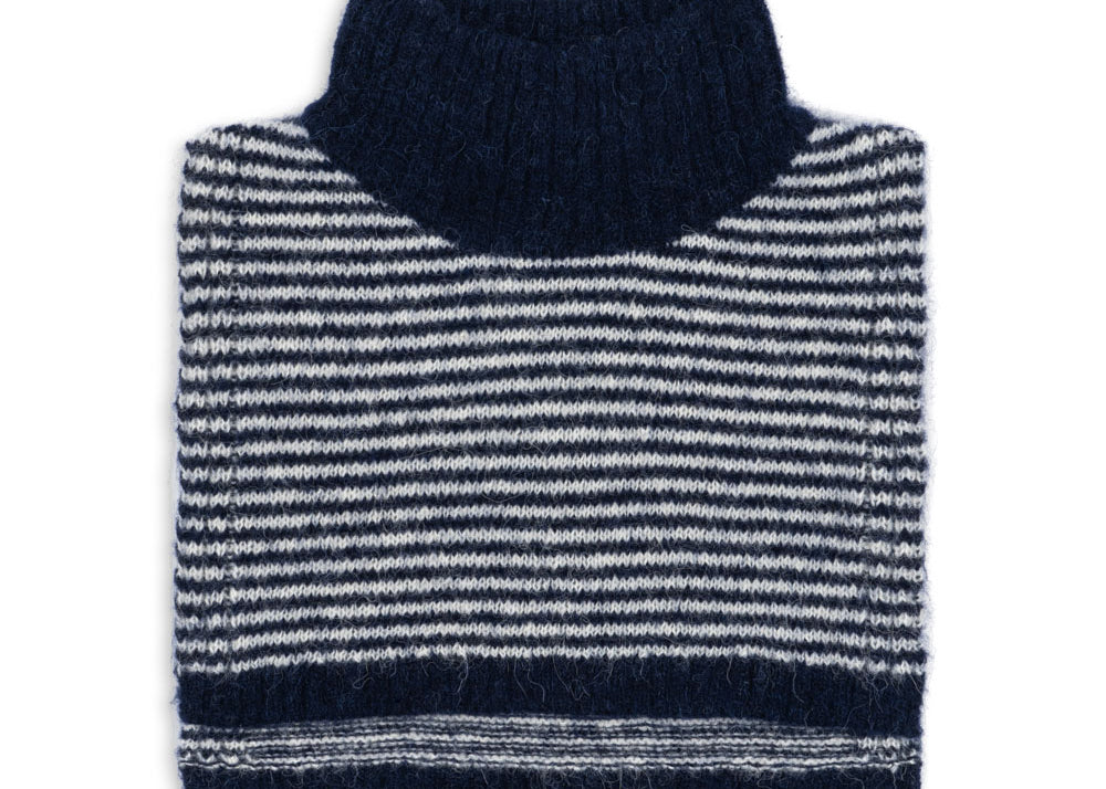 Konges Sløjd A/S NECKWARMER ensign blue/buttercream