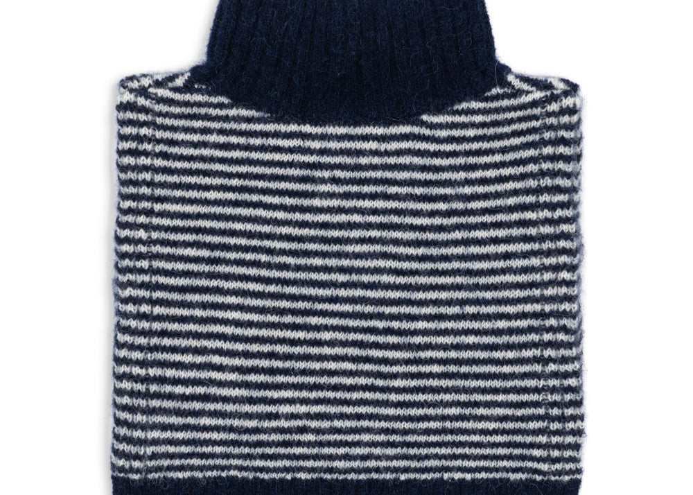 Konges Sløjd A/S NECKWARMER ensign blue/buttercream