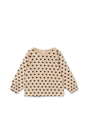 Konges Sløjd A/S JERSEY BLOUSES coeur eclipse