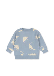 Konges Sløjd A/S KNITTED BLOUSES & VESTS dino mist