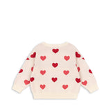 Konges Sløjd A/S KNITTED BLOUSES & VESTS coeur coloré duo pink