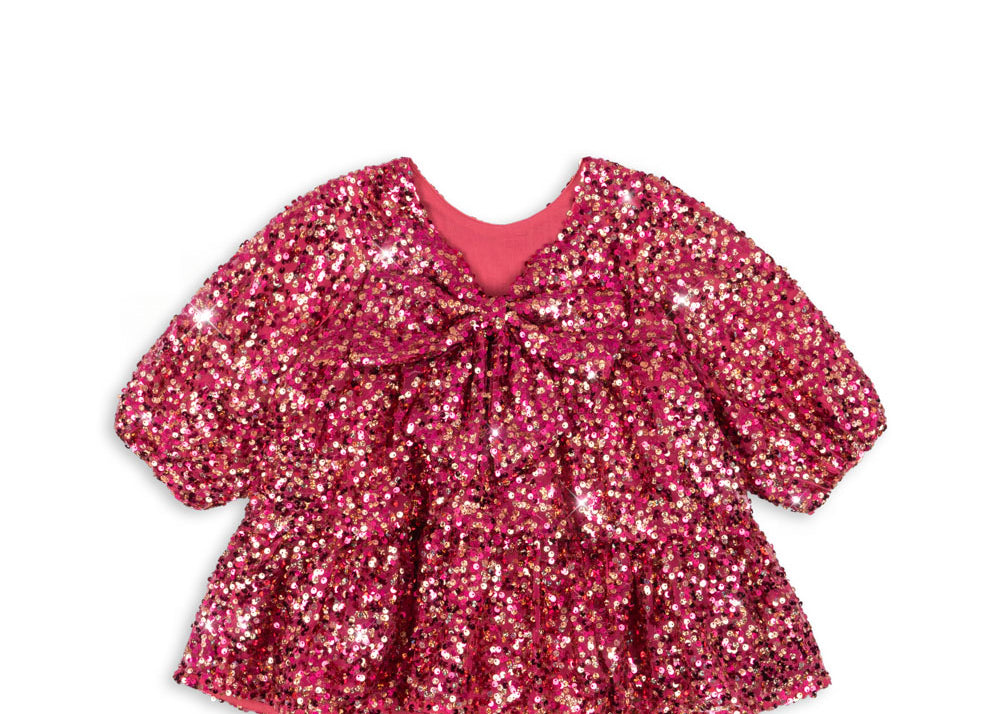 Konges Sløjd A/S WOVEN DRESSES sparkling sangria