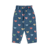 Konges Sløjd A/S WOVEN PANTS bon coeur coloré