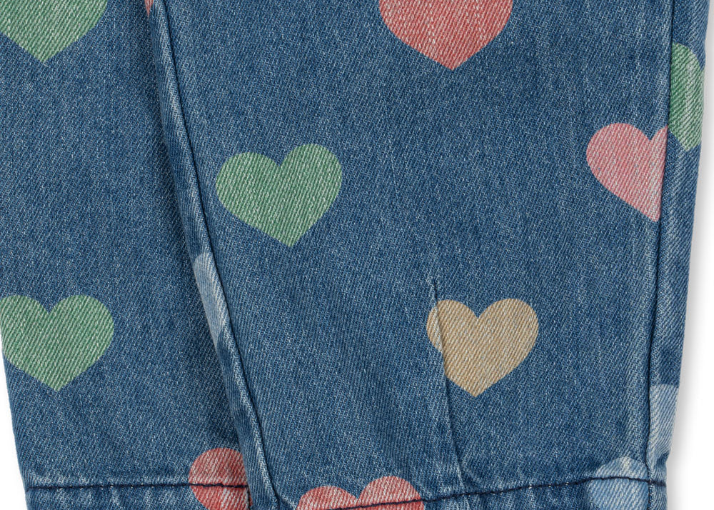 Konges Sløjd A/S WOVEN PANTS bon coeur coloré