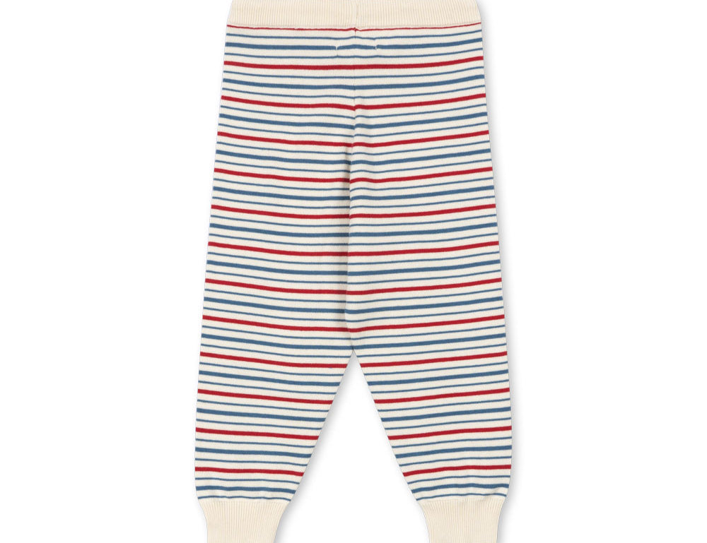 Konges Sløjd A/S KNITTED PANTS antique stripe