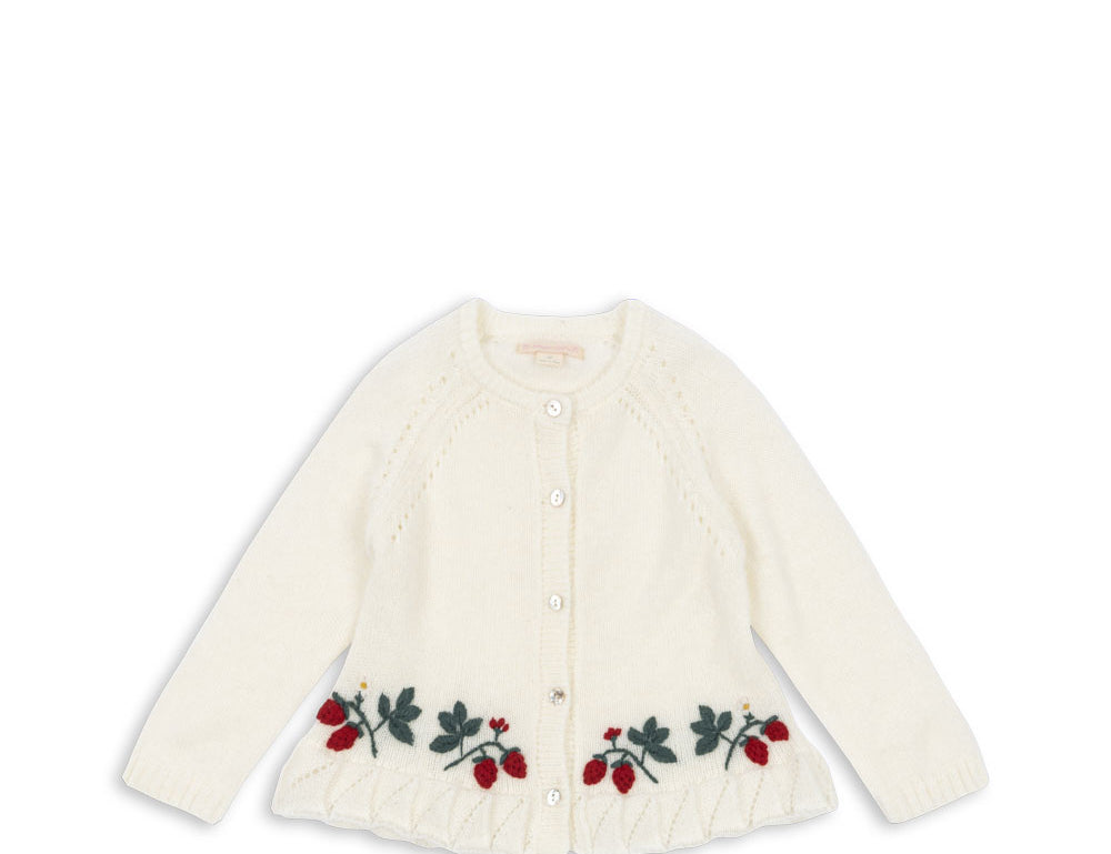 Konges Sløjd A/S KNITTED CARDIGANS bright white