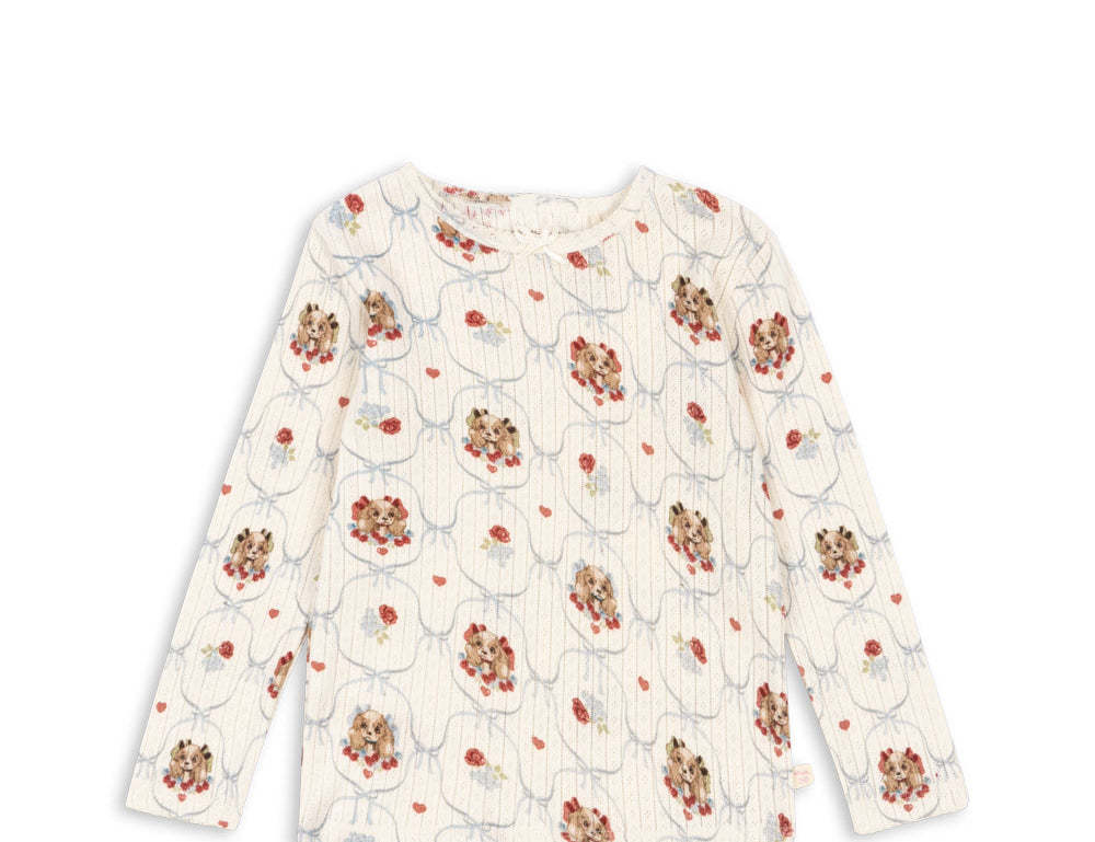 Konges Sløjd A/S JERSEY BLOUSES puppy