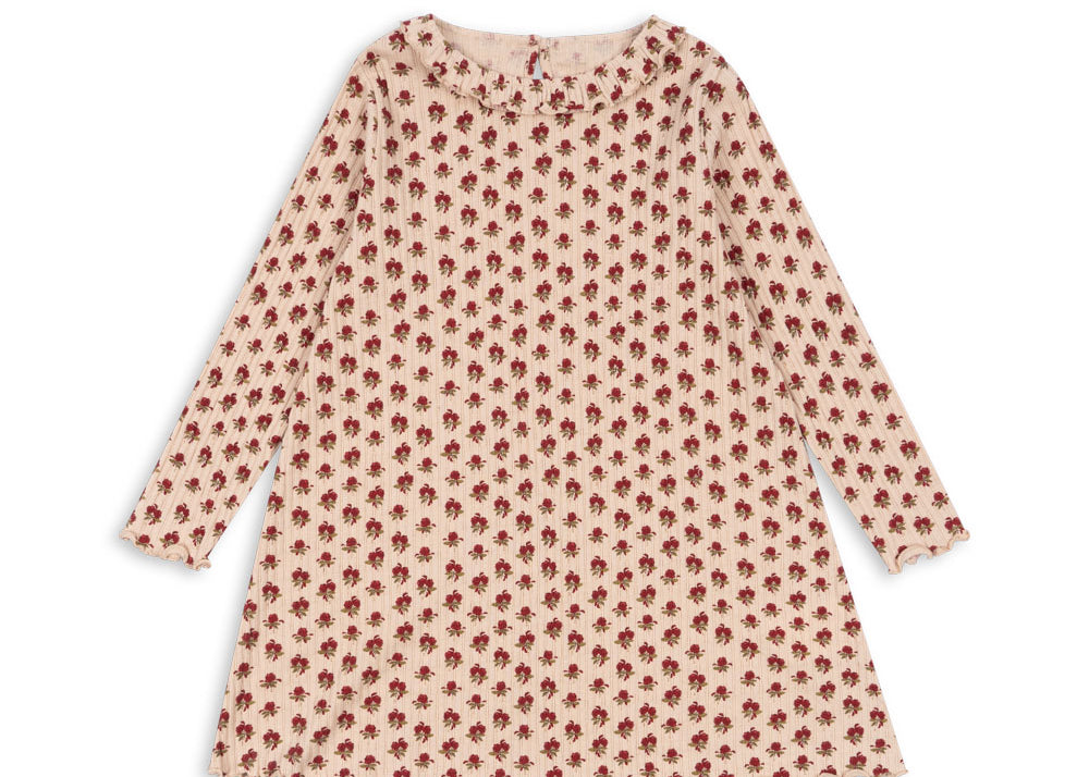 Konges Sløjd A/S JERSEY DRESSES ruby rose