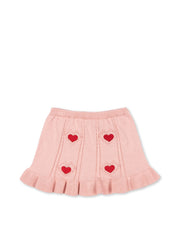 Konges Sløjd A/S KNITTED SKIRTS silver pink