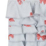 Konges Sløjd A/S JERSEY PANTS rosia blue bow