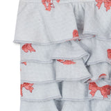 Konges Sløjd A/S JERSEY PANTS rosia blue bow