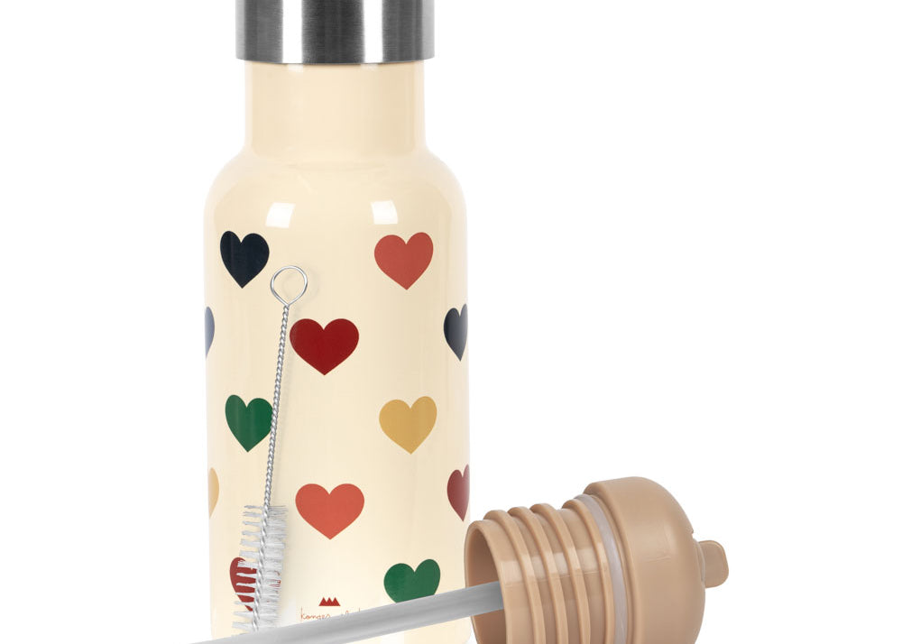 Konges Sløjd A/S DRINKING BOTTLES bon coeur coloré