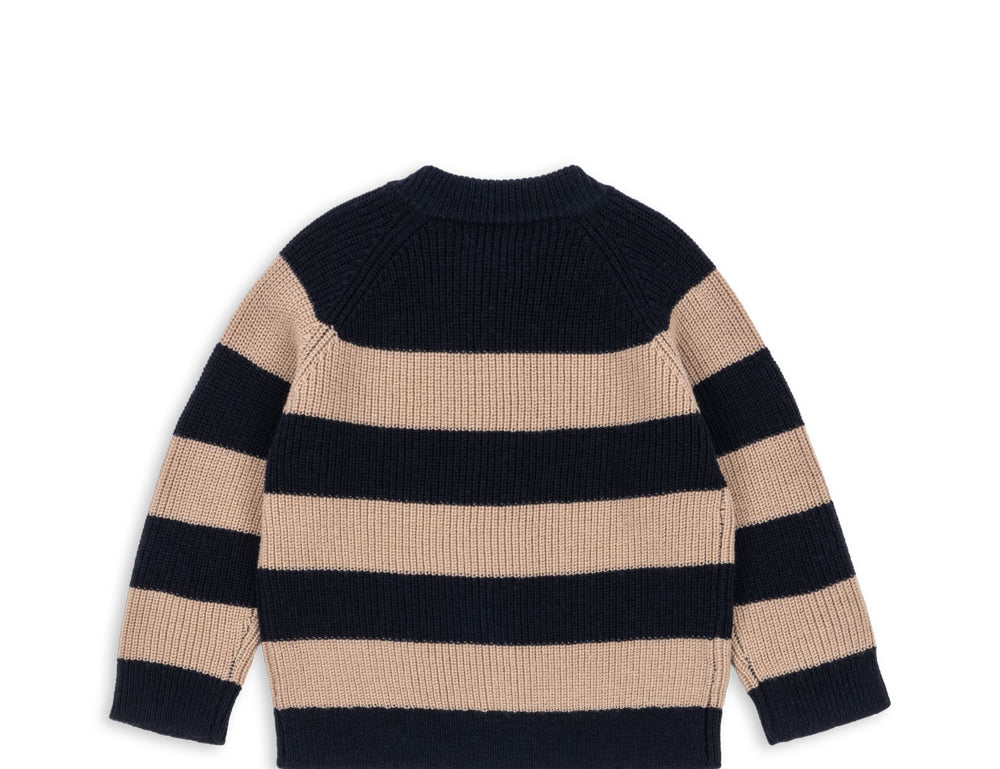Konges Sløjd A/S KNITTED CARDIGANS blue stripe