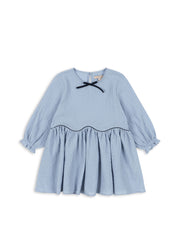 Konges Sløjd A/S WOVEN DRESSES blue fog