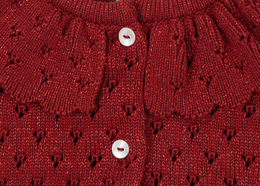 Konges Sløjd A/S KNITTED CARDIGANS red dahlia