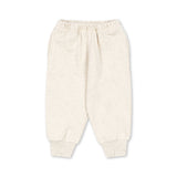 Konges Sløjd A/S JERSEY PANTS off white melange