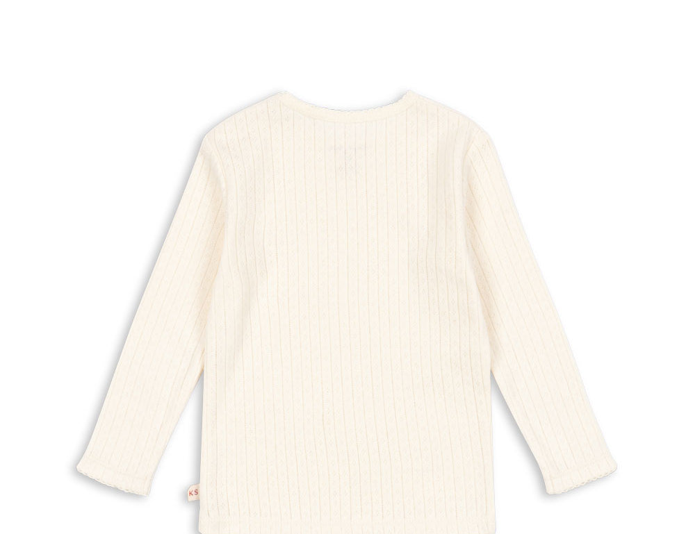 Konges Sløjd A/S JERSEY BLOUSES buttercream