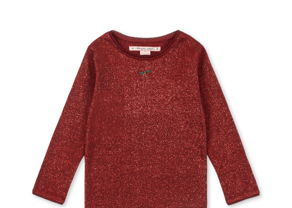 Konges Sløjd A/S JERSEY BLOUSES red dahlia