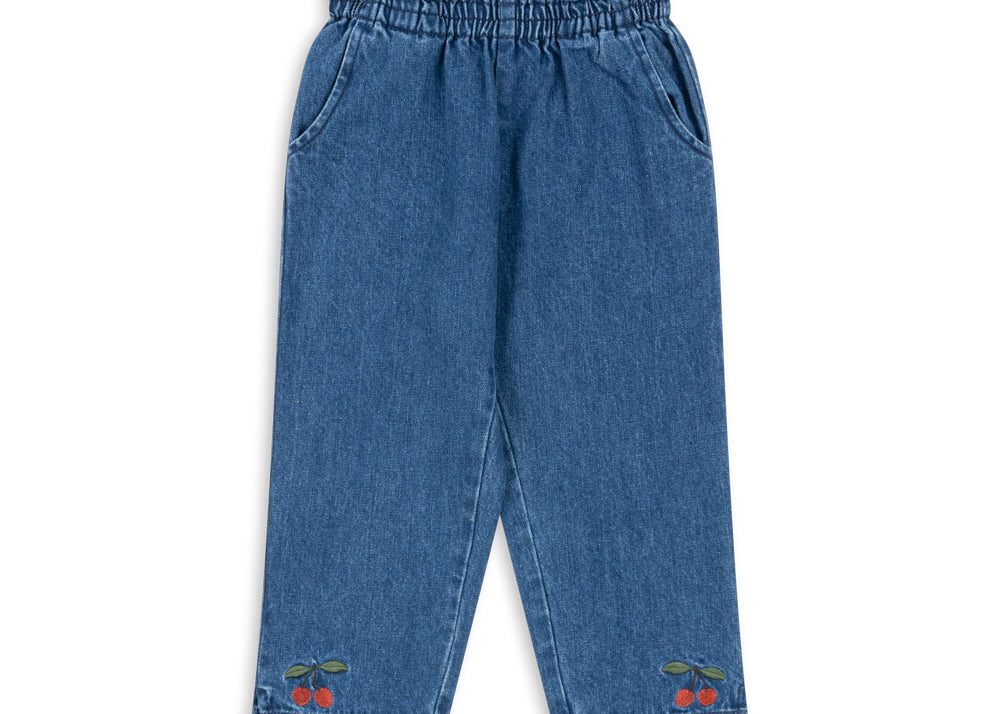 Konges Sløjd A/S WOVEN PANTS denim blue