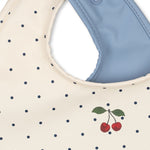 Konges Sløjd A/S DINNER BIBS navy dot/rain washed