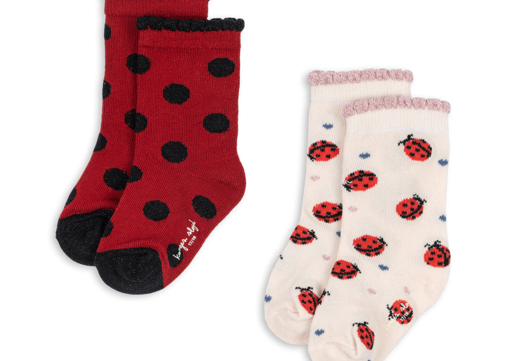 Konges Sløjd A/S SOCKS ladybug