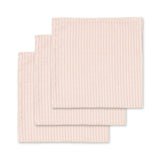 Konges Sløjd A/S MUSLIN CLOTHS stripie petite rose