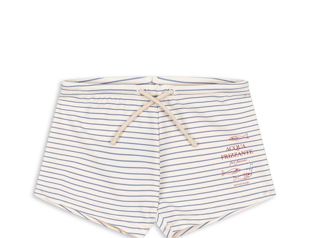 Konges Sløjd A/S SWIMSHORTS stripe bluie