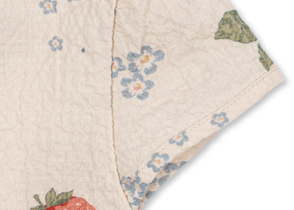 Konges Sløjd A/S WOVEN SHORT SLEEVE SHIRTS marmelade sun