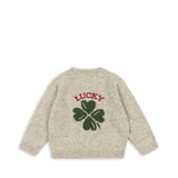 Konges Sløjd A/S KNITTED CARDIGANS off white melange