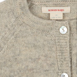 Konges Sløjd A/S KNITTED CARDIGANS off white melange