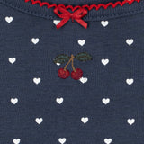 Konges Sløjd A/S JERSEY DRESSES heart blues