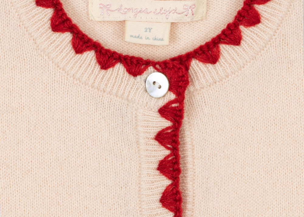 Konges Sløjd A/S KNITTED CARDIGANS buttercream