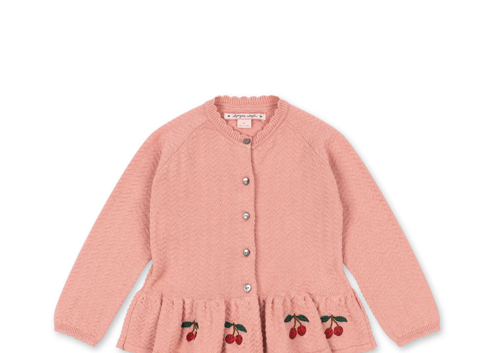 Konges Sløjd A/S KNITTED CARDIGANS rosette