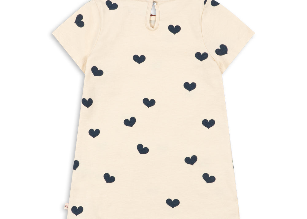 Konges Sløjd A/S JERSEY DRESSES cuore tricolore