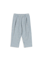Konges Sløjd A/S WOVEN PANTS trio bleu stripe