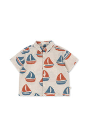 Konges Sløjd A/S WOVEN SHORT SLEEVE SHIRTS ahoy