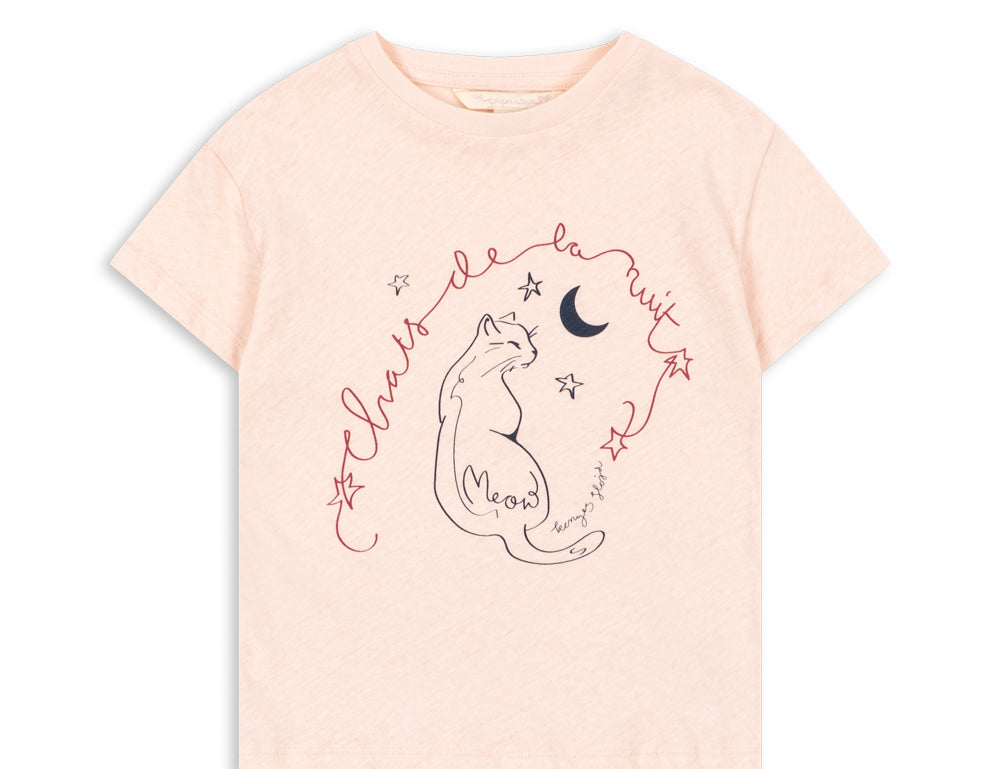Konges Sløjd A/S JERSEY T-SHIRTS pink/meow