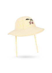 Konges Sløjd A/S UV SWIMHATS banana almond check