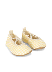 Konges Sløjd A/S UV SWIMSHOES banana almond check