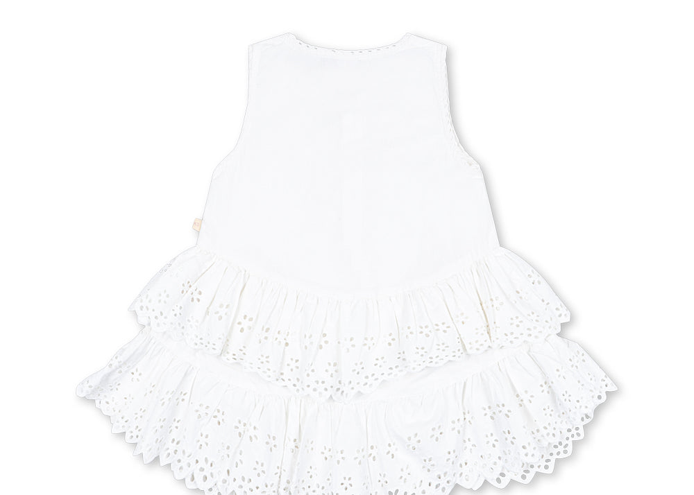 Konges Sløjd A/S WOVEN DRESSES bright white