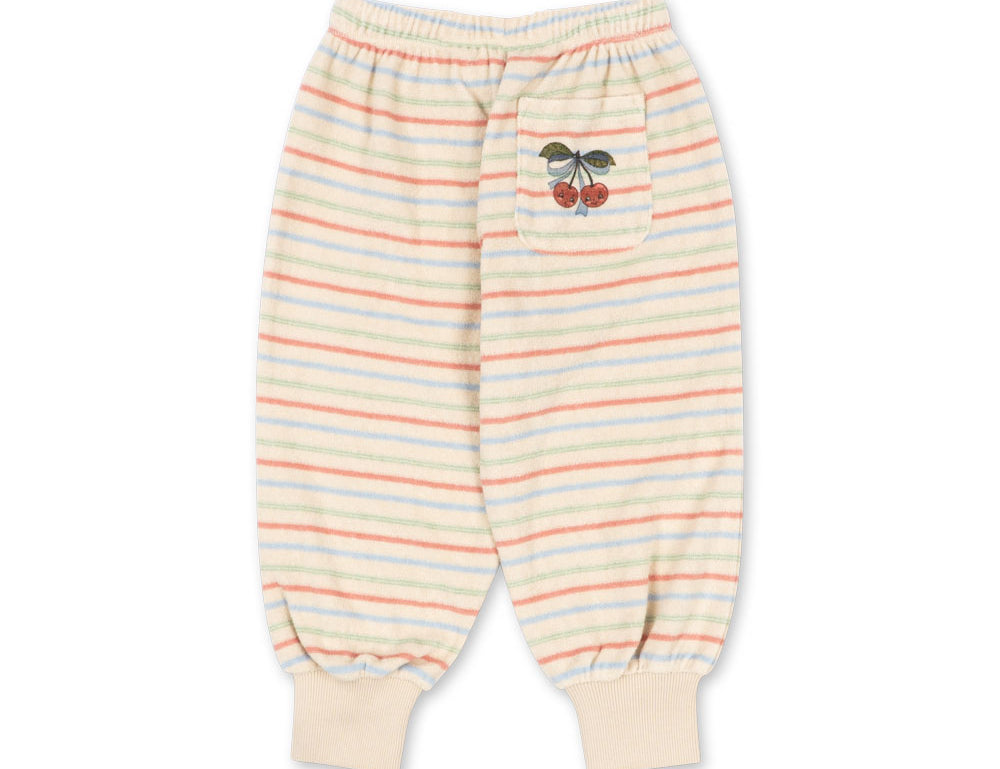 Konges Sløjd A/S JERSEY PANTS confetti stripe