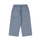 Konges Sløjd A/S WOVEN PANTS blue stripe