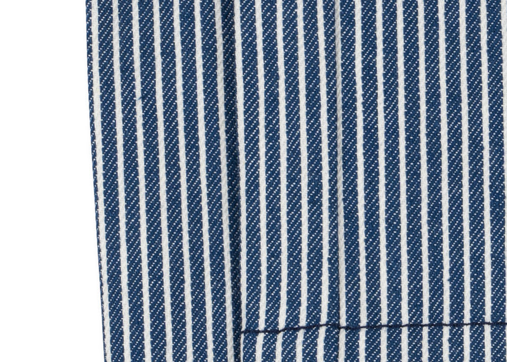 Konges Sløjd A/S WOVEN PANTS blue stripe