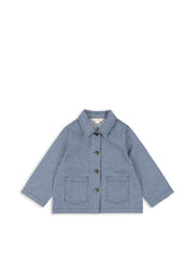 Konges Sløjd A/S WOVEN JACKETS & VESTS blue stripe