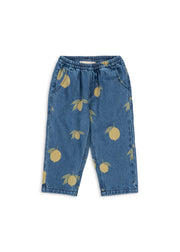 Konges Sløjd A/S WOVEN PANTS lemon denim